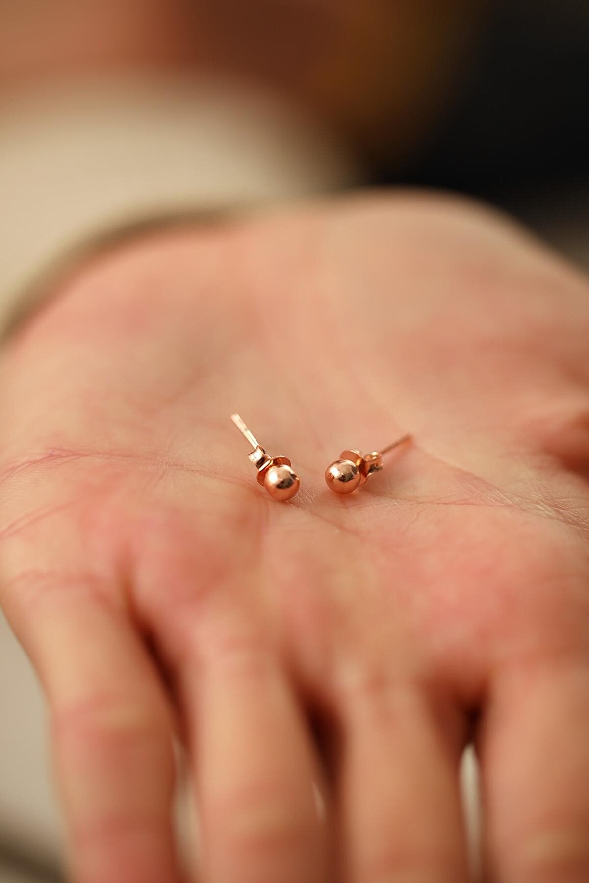 TINY STUD EARRINGS